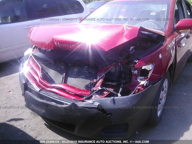 4T4BF3EKXAR023431 - 2010 TOYOTA CAMRY SE/LE/XLE 红色 照片 6