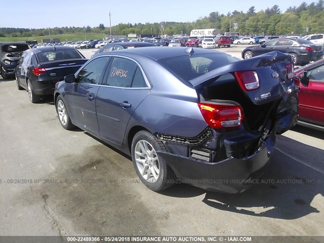 1G11C5SL2EF267041 - 2014 CHEVROLET MALIBU 1LT 蓝色 照片 3