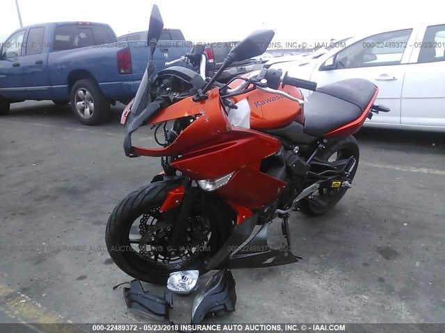 JKAEXEC14BDA64621 - 2011 KAWASAKI EX650 C 橙色 照片 2