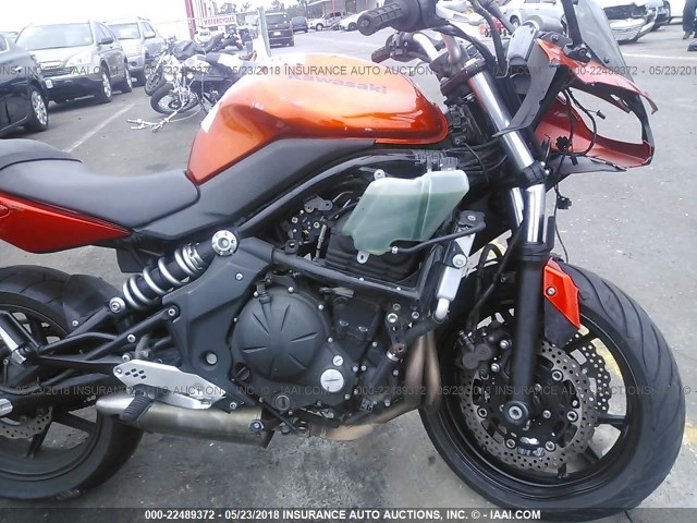 JKAEXEC14BDA64621 - 2011 KAWASAKI EX650 C 橙色 照片 5