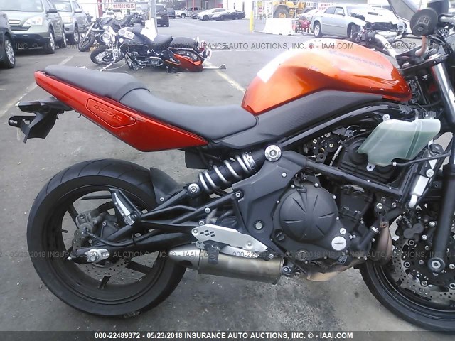 JKAEXEC14BDA64621 - 2011 KAWASAKI EX650 C 橙色 照片 6