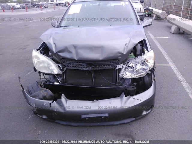 2T1KR32E07C640850 - 2007 TOYOTA COROLLA MATRIX XR GRAY photo 6