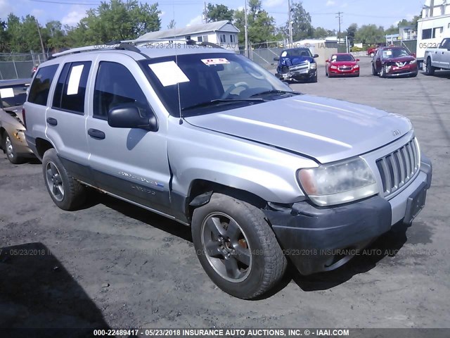 1J4GW48S54C161047 - 2004 JEEP GRAND CHEROKEE LAREDO/COLUMBIA/FREEDOM GRAY photo 1