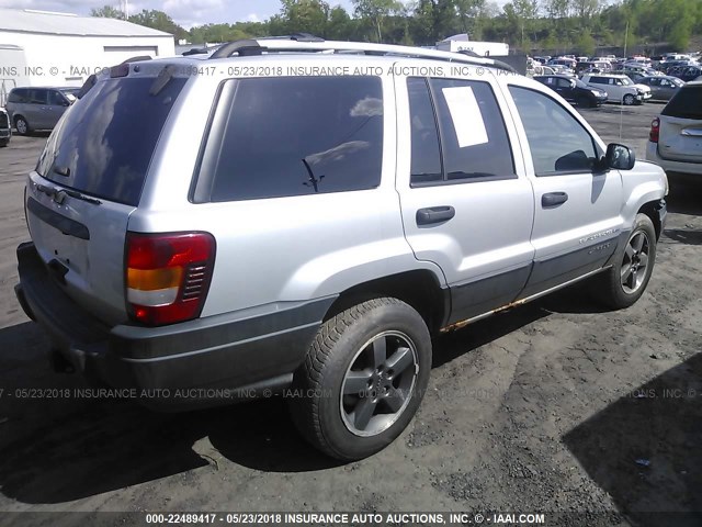 1J4GW48S54C161047 - 2004 JEEP GRAND CHEROKEE LAREDO/COLUMBIA/FREEDOM 灰色 照片 4