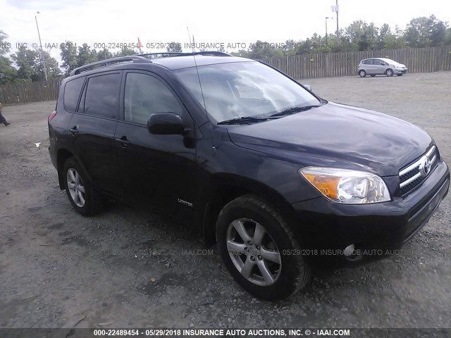 JTMBD31V785203748 - 2008 TOYOTA RAV4 LIMITED BLACK photo 1