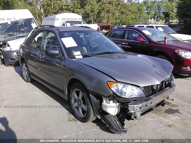 JF1GG67666H817626 - 2006 SUBARU IMPREZA 2.5I SPORTS WAGON SILVER photo 1