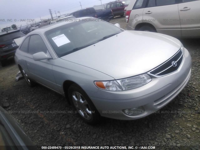 2T1CF22P8XC157647 - 1999 TOYOTA CAMRY SOLARA SE/SLE ვერცხლისფერი ფოტო 1