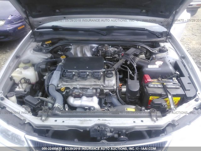 2T1CF22P8XC157647 - 1999 TOYOTA CAMRY SOLARA SE/SLE ვერცხლისფერი ფოტო 10