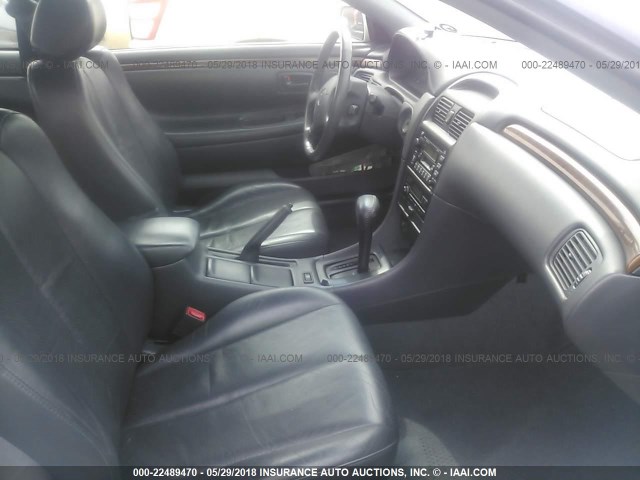 2T1CF22P8XC157647 - 1999 TOYOTA CAMRY SOLARA SE/SLE ვერცხლისფერი ფოტო 5