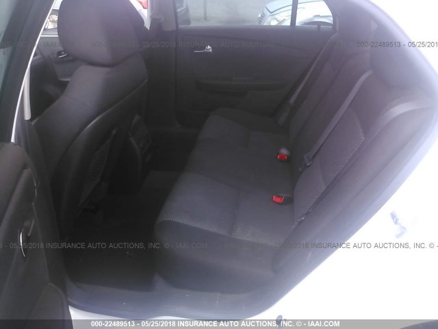 1G1ZC5EU5CF310663 - 2012 CHEVROLET MALIBU 1LT WHITE photo 8