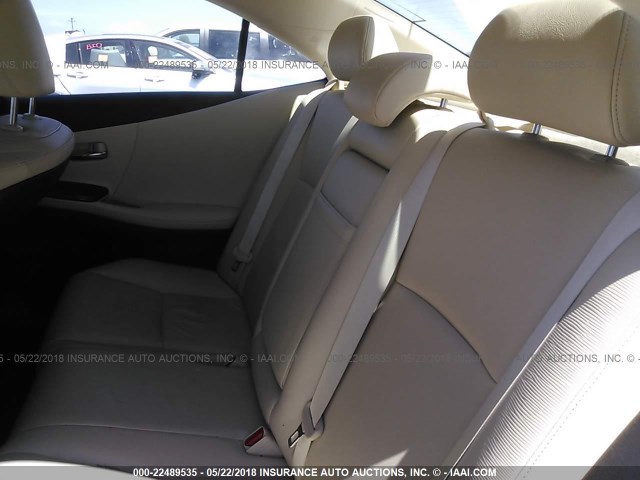 JTHBB1BA7A2033483 - 2010 LEXUS HS 250H WHITE photo 8