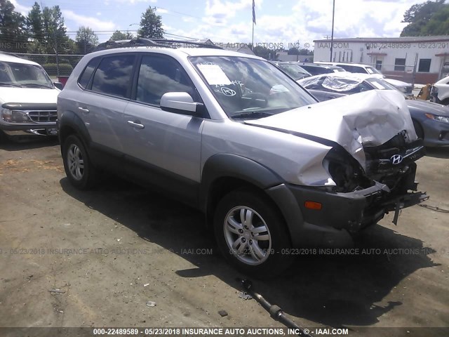 KM8JN12D06U292869 - 2006 HYUNDAI TUCSON GLS/LIMITED GRAY photo 1