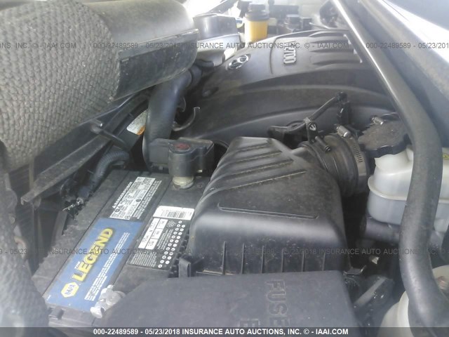 KM8JN12D06U292869 - 2006 HYUNDAI TUCSON GLS/LIMITED GRAY photo 10