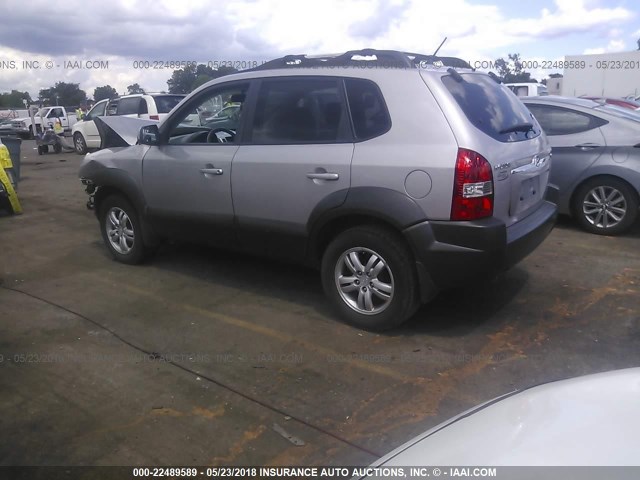 KM8JN12D06U292869 - 2006 HYUNDAI TUCSON GLS/LIMITED GRAY photo 3