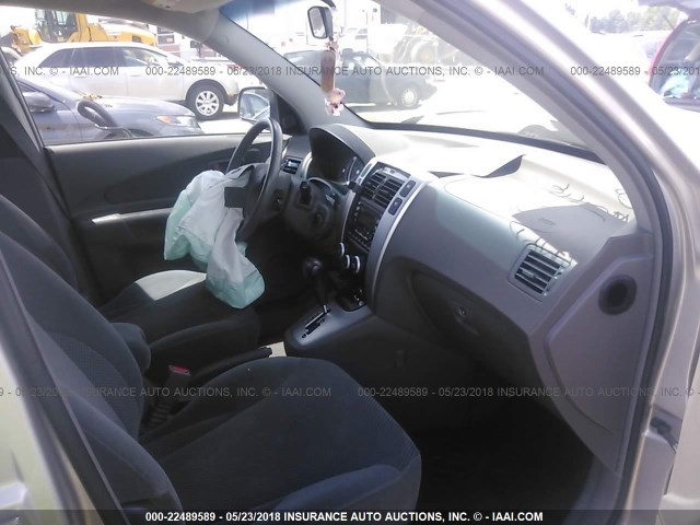 KM8JN12D06U292869 - 2006 HYUNDAI TUCSON GLS/LIMITED GRAY photo 5