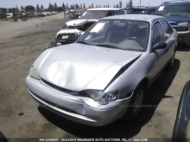 1NXBR12E4XZ148986 - 1999 TOYOTA COROLLA VE/CE/LE 银色 照片 2
