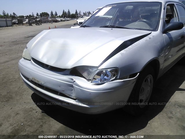 1NXBR12E4XZ148986 - 1999 TOYOTA COROLLA VE/CE/LE SILVER photo 6