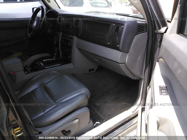1J8HH48K16C314166 - 2006 JEEP COMMANDER ლურჯი ფოტო 5