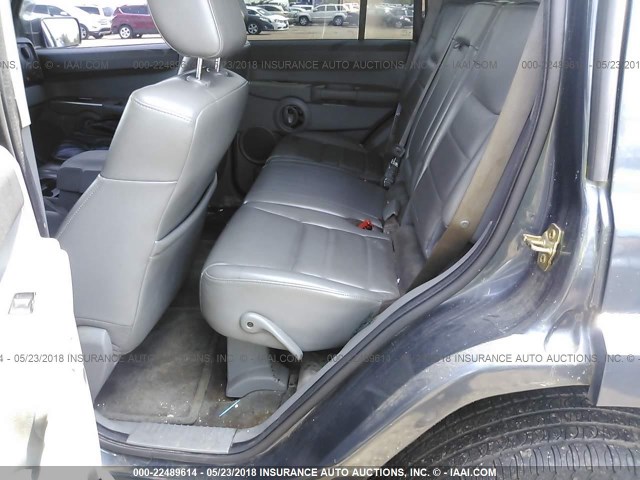 1J8HH48K16C314166 - 2006 JEEP COMMANDER ლურჯი ფოტო 8