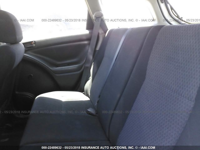 2T1KR32E07C660774 - 2007 TOYOTA COROLLA MATRIX XR SILVER photo 8