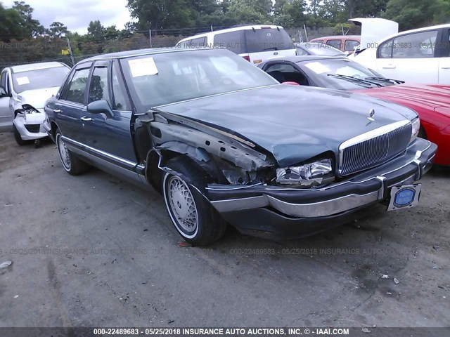 1G4CW52L9R1628268 - 1994 BUICK PARK AVENUE  BLUE photo 1