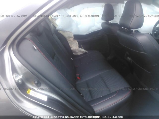 4T1BF1FK3FU095611 - 2015 TOYOTA CAMRY LE/XLE/SE/XSE GRAY photo 8