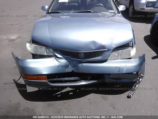 19UYA2254WL013928 - 1998 ACURA 3.0CL Light Blue photo 6