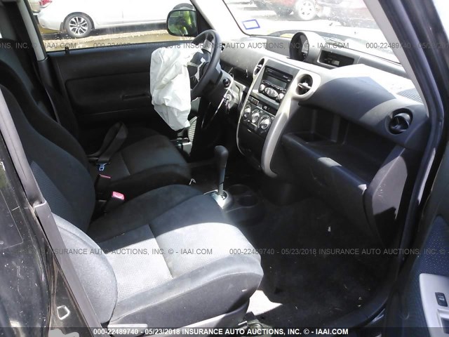 JTLKT324564115068 - 2006 TOYOTA SCION XB შავი ფოტო 5