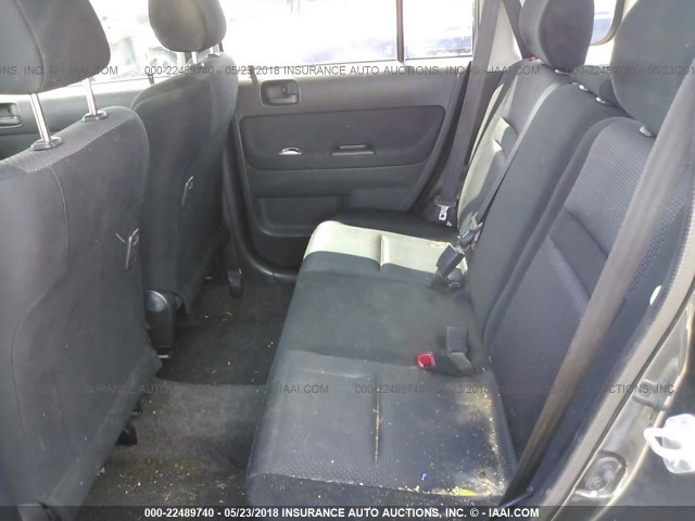 JTLKT324564115068 - 2006 TOYOTA SCION XB შავი ფოტო 8