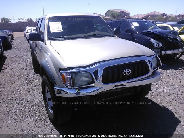 5TEGN92N04Z459029 - 2004 TOYOTA TACOMA DOUBLE CAB PRERUNNER TAN photo 6