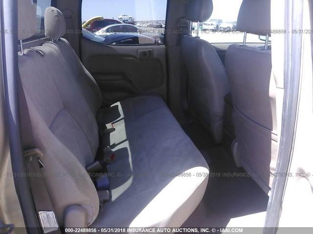 5TEGN92N04Z459029 - 2004 TOYOTA TACOMA DOUBLE CAB PRERUNNER TAN photo 8