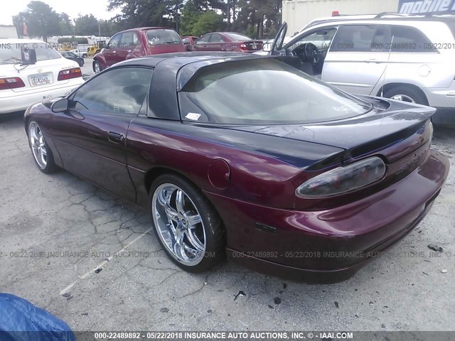 2G1FP22P7R2178892 - 1994 CHEVROLET CAMARO Z28 PURPLE photo 3