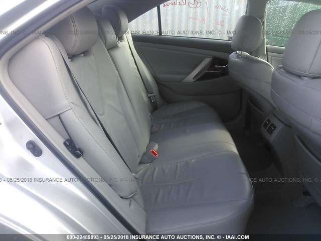 4T1BK3EK5BU611017 - 2011 TOYOTA CAMRY SE/LE/XLE 银色 照片 8