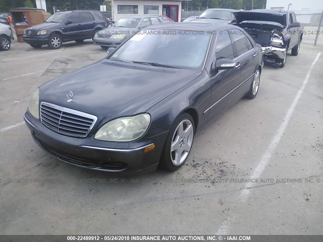 WDBNG70J83A361993 - 2003 MERCEDES-BENZ S 430 GRAY photo 2