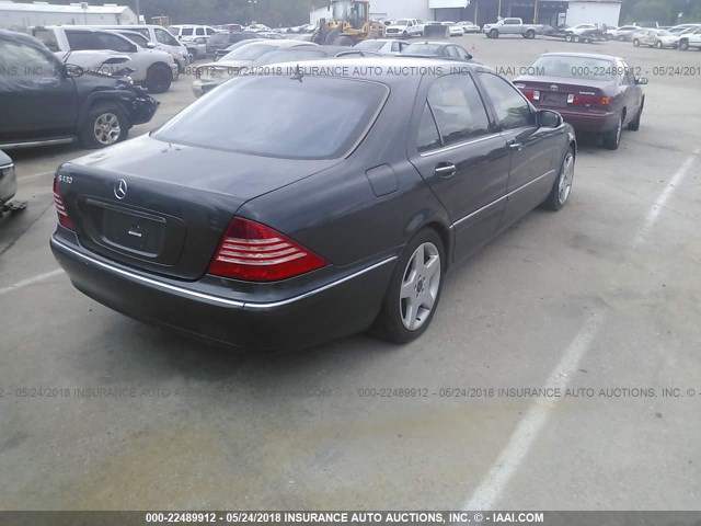 WDBNG70J83A361993 - 2003 MERCEDES-BENZ S 430 GRAY photo 4
