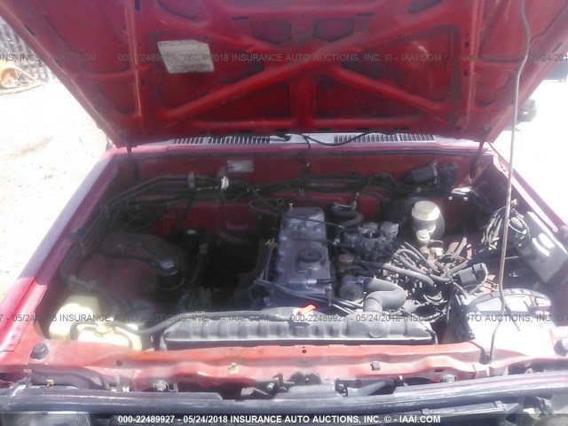 JB7FL25E8JP042958 - 1988 DODGE RAM 50 RED photo 10