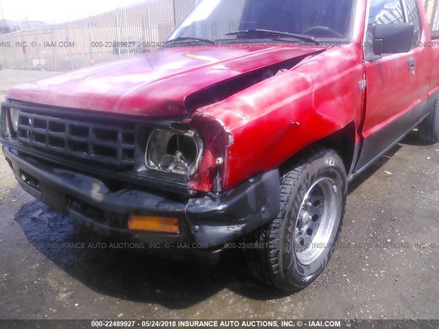 JB7FL25E8JP042958 - 1988 DODGE RAM 50 RED photo 6