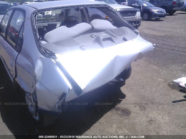 2HGEJ6617YH580605 - 2000 HONDA CIVIC SE SILVER photo 6