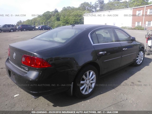 1G4HE57Y68U135755 - 2008 BUICK LUCERNE CXS BROWN photo 4