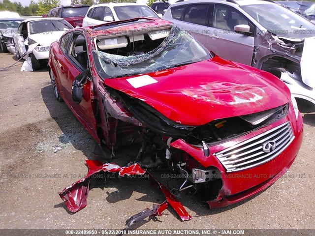 JNKCV64E78M115768 - 2008 INFINITI G37 JOURNEY/SPORT RED photo 6