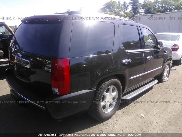 1GYFK63898R135956 - 2008 CADILLAC ESCALADE LUXURY BLACK photo 4