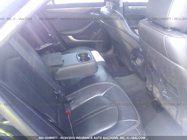 1G6DK5E35C0106849 - 2012 CADILLAC CTS PERFORMANCE COLLECTION Черный фото 8