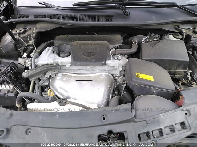 4T1BF1FK7CU632704 - 2012 TOYOTA CAMRY SE/LE/XLE 黑色 照片 10