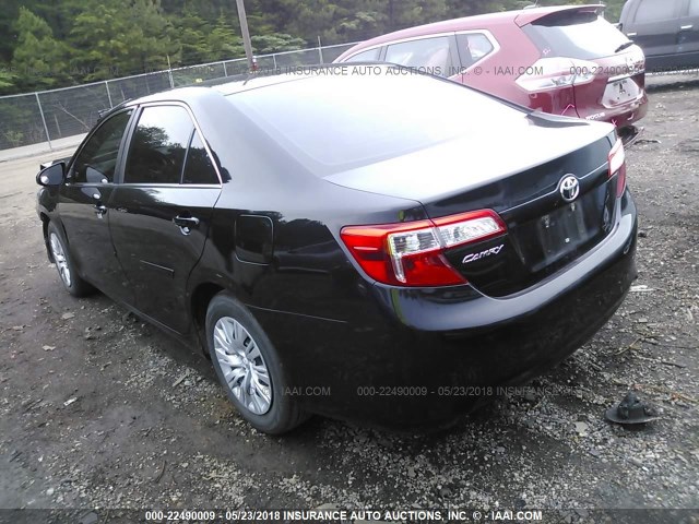 4T1BF1FK7CU632704 - 2012 TOYOTA CAMRY SE/LE/XLE 黑色 照片 3