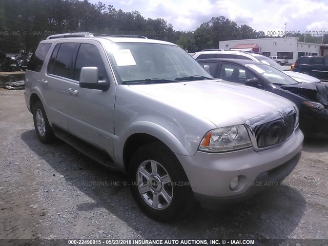 5LMEU68H85ZJ16484 - 2005 LINCOLN AVIATOR 银色 照片 1