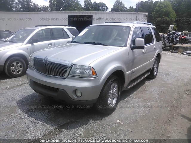 5LMEU68H85ZJ16484 - 2005 LINCOLN AVIATOR 银色 照片 2