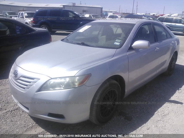 4T1BE46K48U227539 - 2008 TOYOTA CAMRY CE/LE/XLE/SE SILVER photo 2