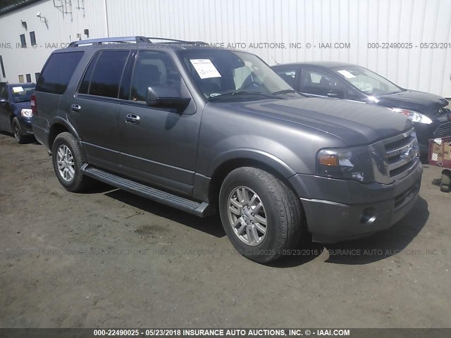 1FMJU1K56CEF00576 - 2012 FORD EXPEDITION LIMITED GRAY photo 1