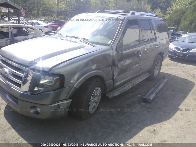 1FMJU1K56CEF00576 - 2012 FORD EXPEDITION LIMITED GRAY photo 2
