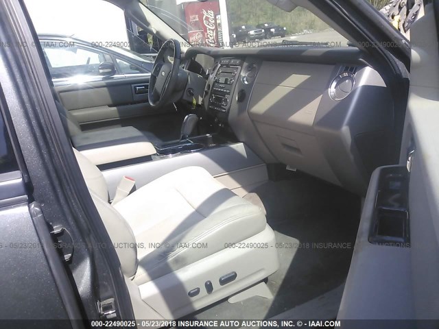 1FMJU1K56CEF00576 - 2012 FORD EXPEDITION LIMITED GRAY photo 5